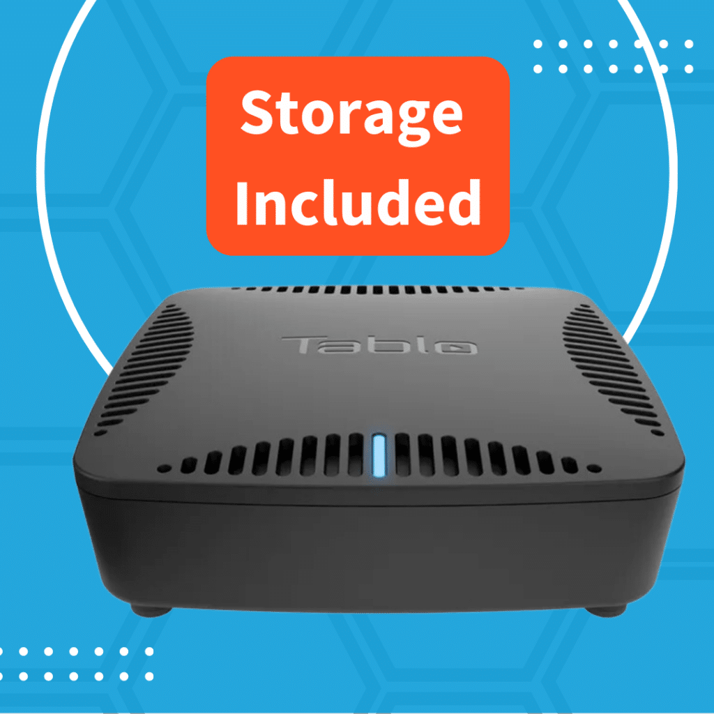 STORAGE INCLUDED TABLO OTA DVR