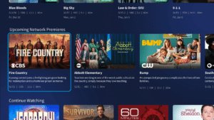 Tablo home screen showing upcoming season premieres