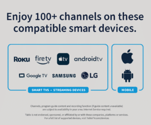 Watch live TV on multiple smart devices