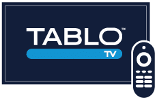 Tablo TV with remote