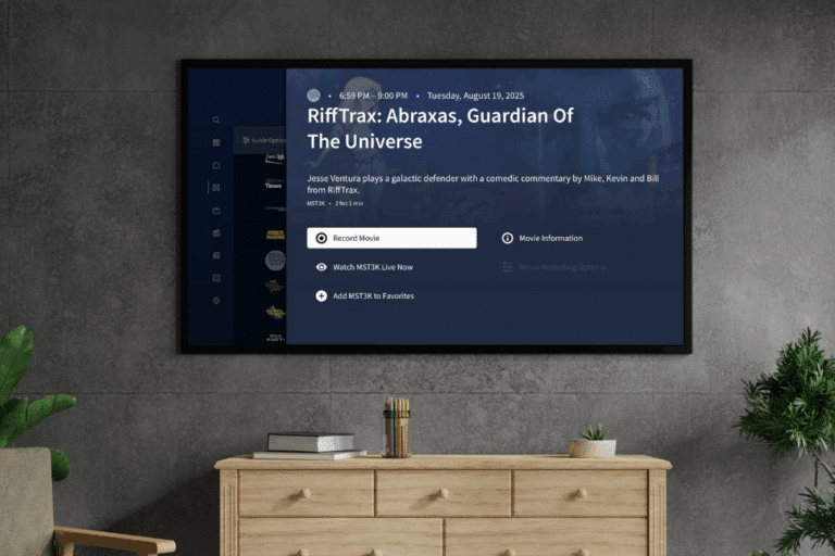 MST3K landing page on Tablo.