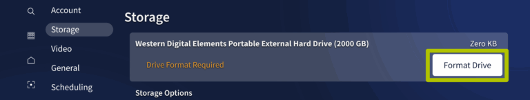 Tablo Settings Storage Format