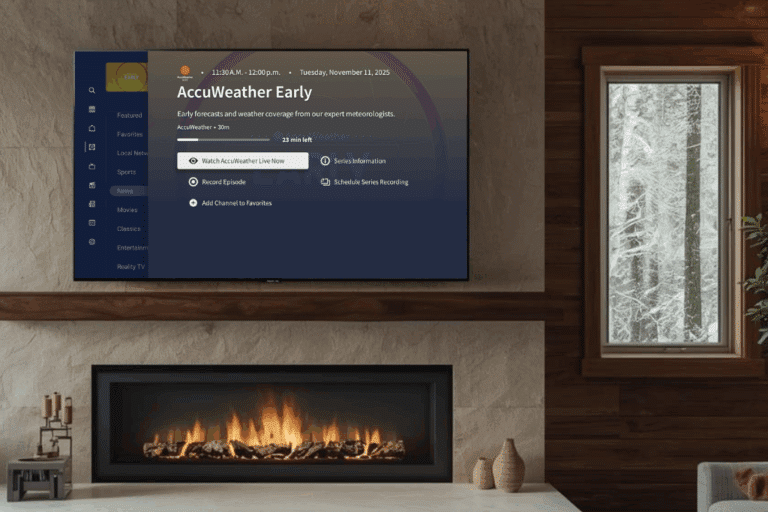 AccuWeather on Tablo