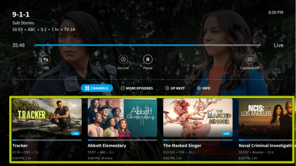 In-Player Tray highlighted.